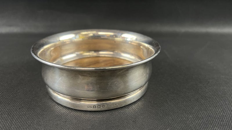 1932 Sterling Silver Wine Coaster – Birmingham 1932 - Lot W542 Carousel 1