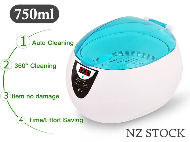 Ultrasonic Jewellery Washing Machine 750ML Carousel 2