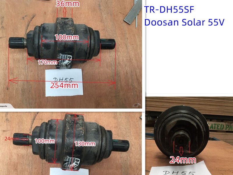 Digger Track Roller for DH50 DH55 DH80 IHI18J IHI30NX R35Z TB16 TB35 VIO20/55 Carousel 2