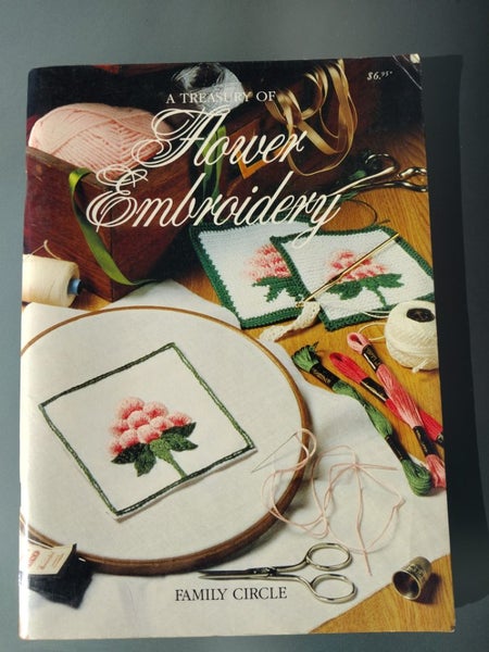 A Treasury of Flower Embroidery Carousel 1