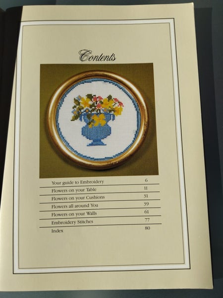 A Treasury of Flower Embroidery Carousel 2
