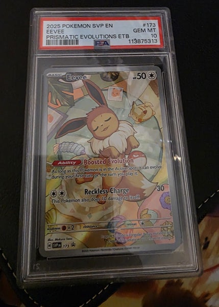 CRAZY $1RES EEVÈE PSA10 SVP 173 Carousel 1