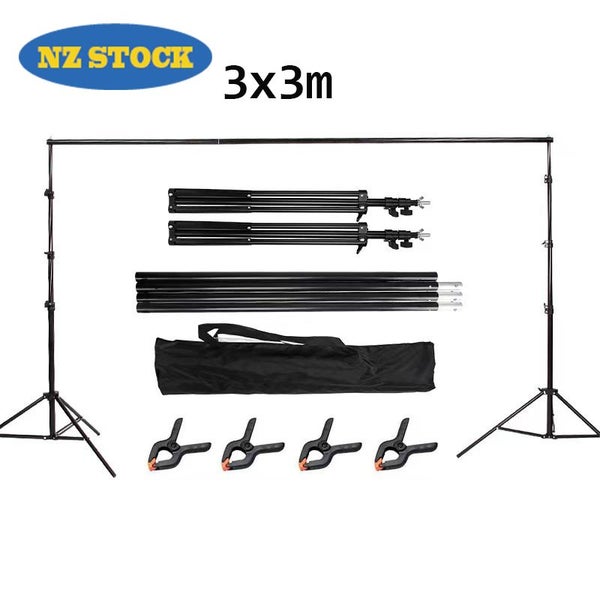 Photo Backdrop Stand, Photography Background Stand 3*3m Carousel 1