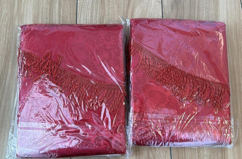 window curtains --burgund one pair Carousel 1