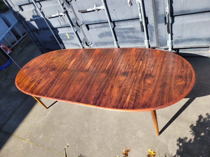 XL " Parker " Rosewood Dining Table 1960s retro Carousel 1