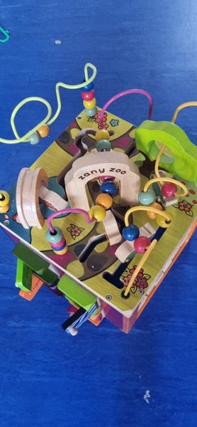 Wooden Activity Zany Zoo Carousel 1