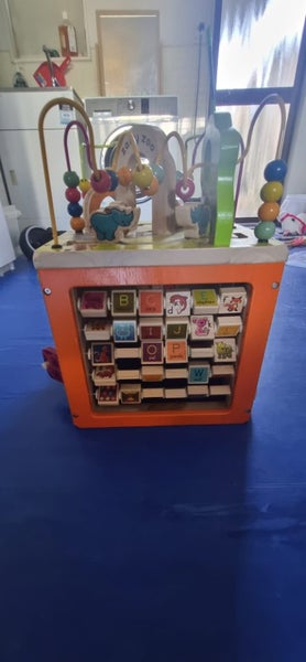 Wooden Activity Zany Zoo Carousel 6