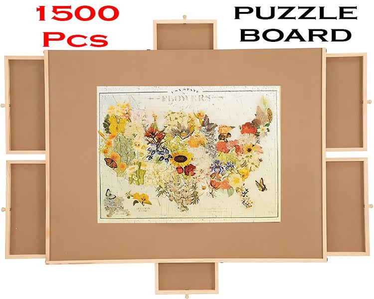 Game Board Table Jigsaw Puzzle Table Game Table (OVER STOCKED) Carousel 8