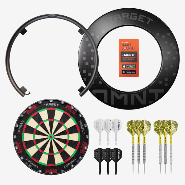 Target Darts Omni Ultimate Home Setup TOR Dartboard Surround Darts Carousel 1