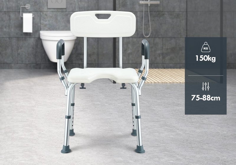Shower Chair Stool Medical Shower Bench Seat Carousel 2