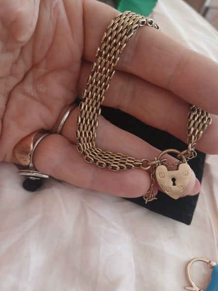 Superb Victorian~ RARE ~Night& Day Bracelet Carousel 10