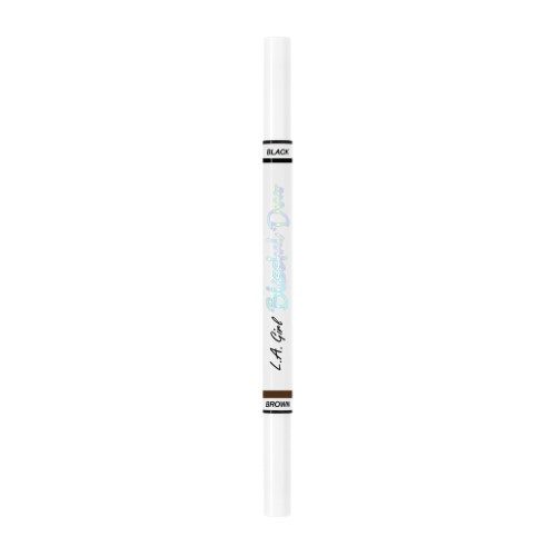 Liquid Eyeliner - L.A. Girl Blissful Duo Brush (Black/Brown) Carousel 2