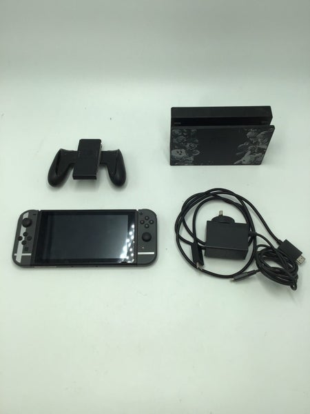 * Nintendo Switch V1 Console Super Smash Bros Ultimate Limited Edition * Carousel 1