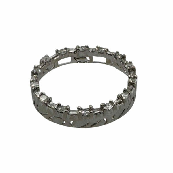 10CT WHITE GOLD CIRCLE DIAMOND PENDANT Carousel 2