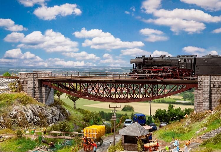FALLER HO Scale 120503 Fish Bellied Bridge Carousel 1