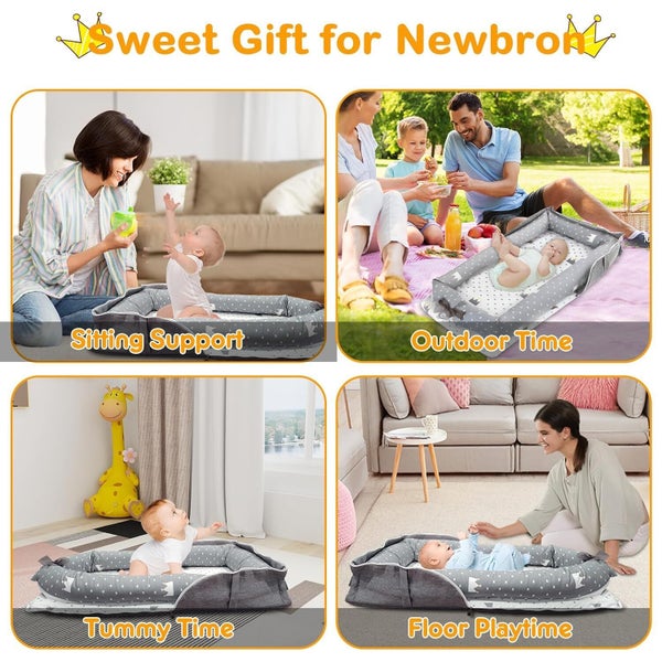 Baby Lounger for Newborn 0-12 Months Carousel 7