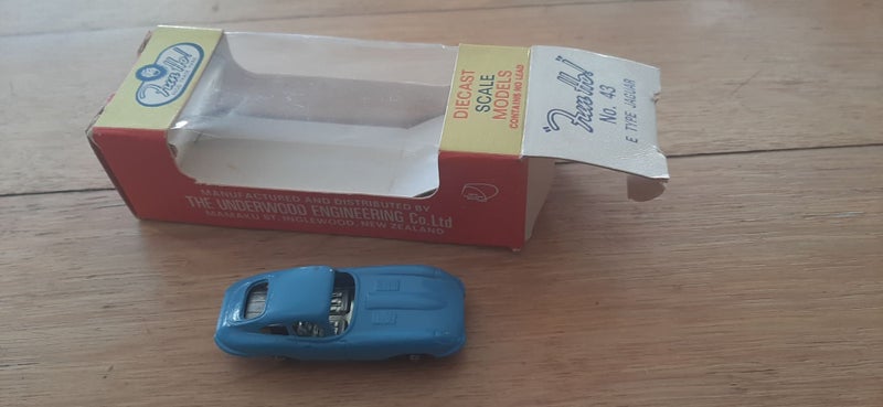 Very Collectible Fun Ho - E Type Jaguar No 43 - Boxed Midget Carousel 1