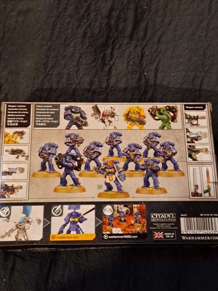 Warhammer 40k, spare parts for the space marines tactical squad. Carousel 2