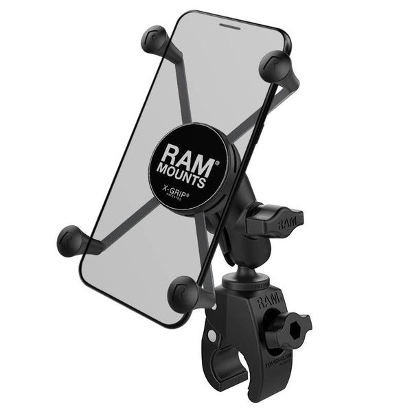 RAM X-Grip Universal Phablet Cradle with Tough-Claw Handlebar / Rail Base short Carousel 1