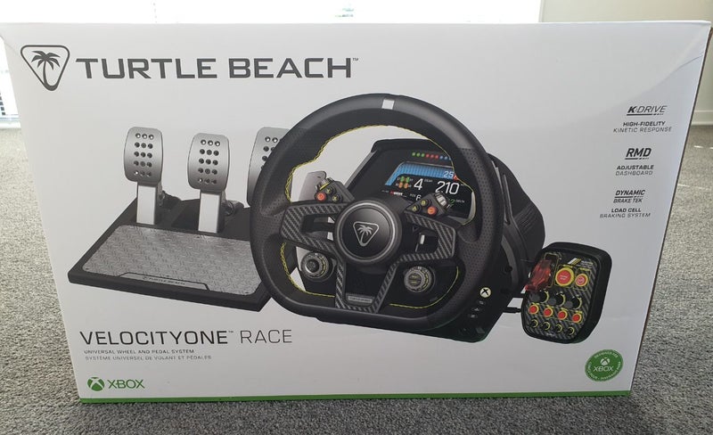 Turtle Beach VelocityOne Race Direct Drive Wheel & Load Cell Pedals for Xbox/PC Carousel 1
