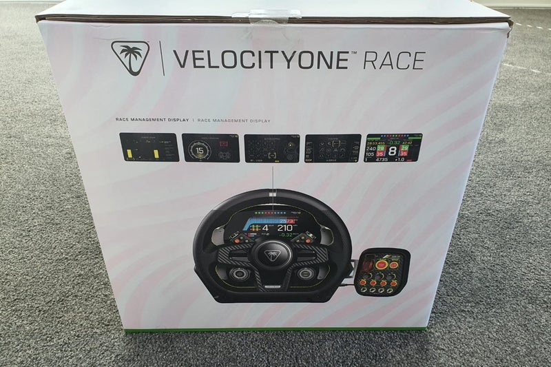 Turtle Beach VelocityOne Race Direct Drive Wheel & Load Cell Pedals for Xbox/PC Carousel 2