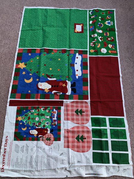 Christmas fabric panel Carousel 5