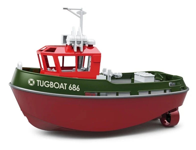 Tugboat 686 RTR 2.4GHz RC Boat, Green Carousel 1