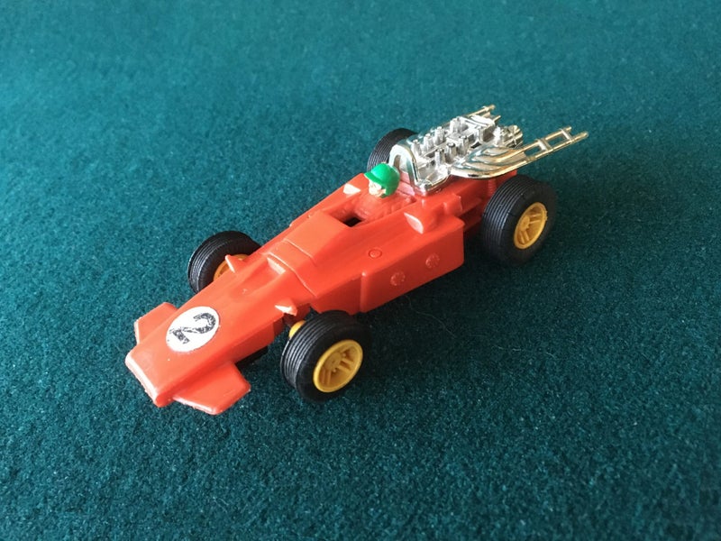 SCALEXTRIC ARROW SLOT CAR No 2 (C23) RED Carousel 1