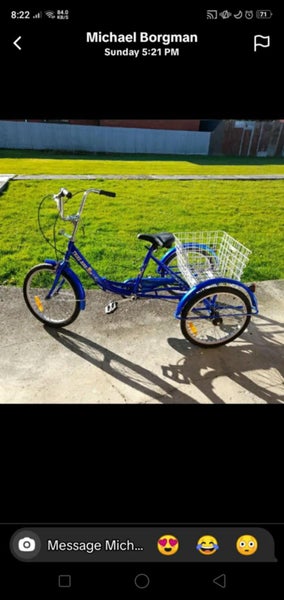 Disability Bike/Trike With Cart Carousel 1