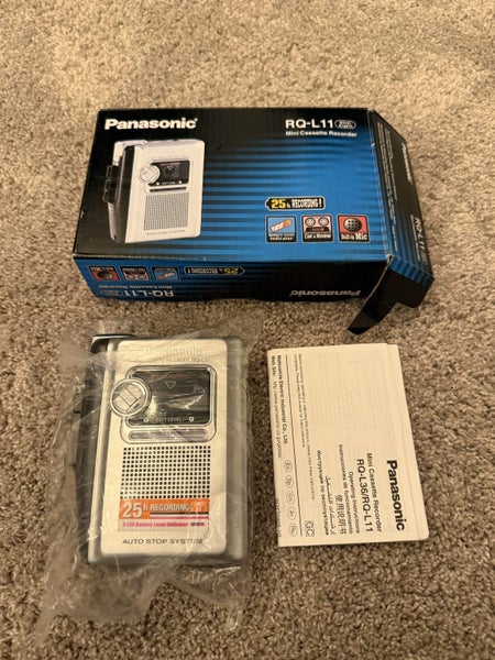 Panasonic cassette recorder player RQ-L11 boxed Carousel 1