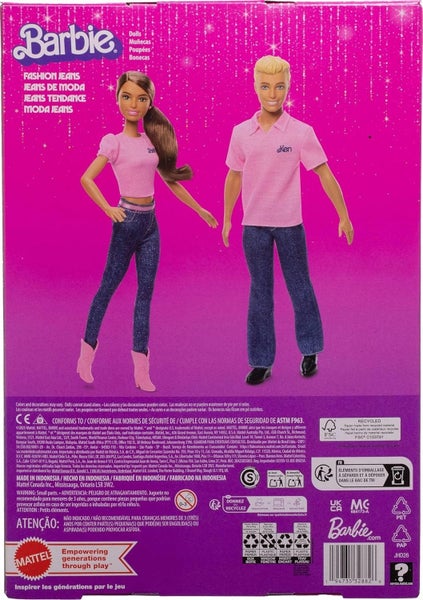 Barbie Signature Mattel 80th Flashback Fashion Jeans 2 Pack Carousel 2
