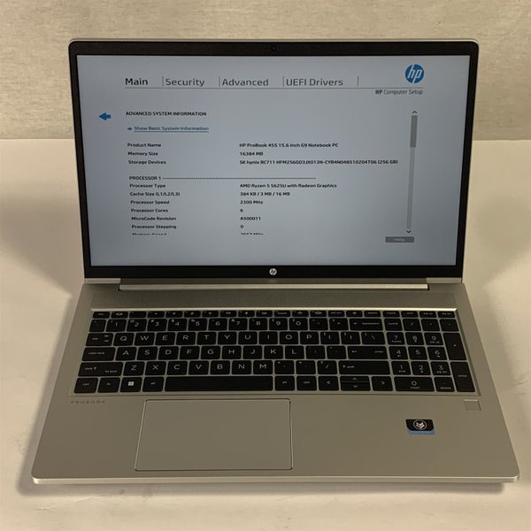 HP ProBook 455 G9 – AMD Ryzen 5 5625U | 16GB RAM | 512GB SSD | 15.6” Display63617774898435112