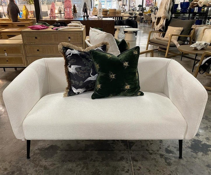 Ellie 2 Seat Sofa - Beige Carousel 1