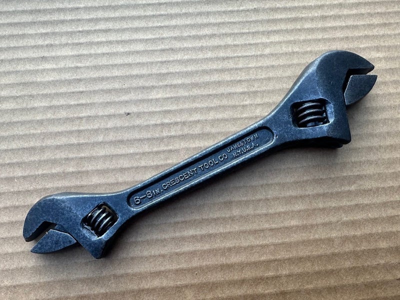 Awesome Crescent 6-8inch double ended adjustable wrench USA Carousel 1