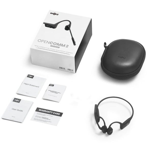 Shokz OpenComm2 (2025 Upgrade) Wireless Open-Ear Bone Conduction Stereo Business Carousel 6