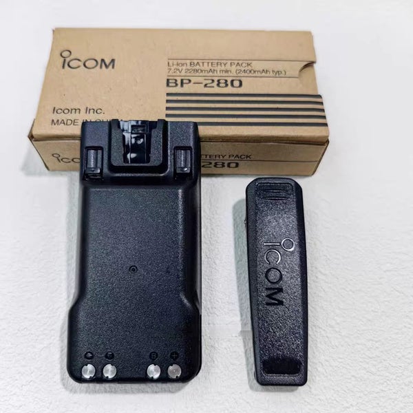 ICOM BP-280 Battery Li-ion 2450mAh for IC-16 IC-V88 IC-F2000D IC-F1000 Carousel 2