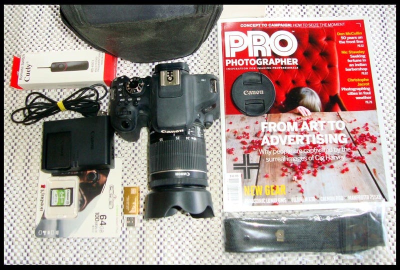 CANON EOS 750D ZOOM LENS KIT = IDEAL FOR NCEA STUDENT64518639950339111