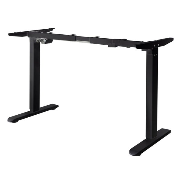 Standing Desk Frame Only Height Adjustable Motorised Stand Table Black Carousel 2