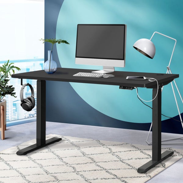 Standing Desk Dual Motor Electric Stand Table Height Adjustable 140Cm Carousel 1