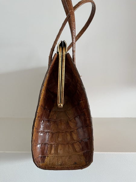 Genuine Crocodile Leather vintage handbag63617314362881112