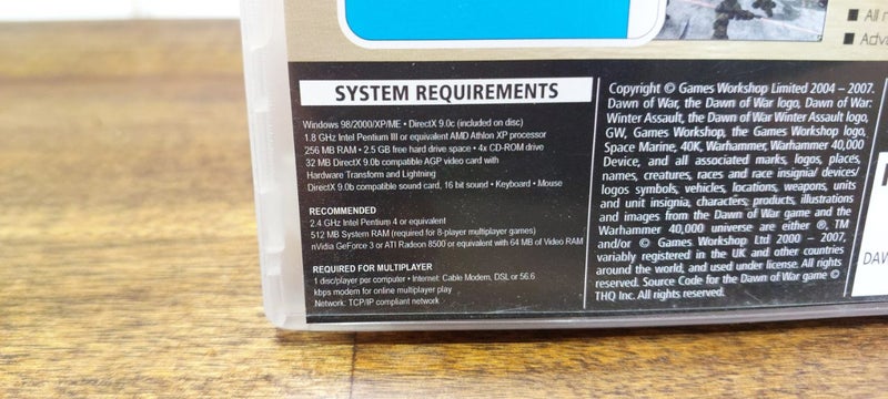 DAWN OF WAR DOUBLE PACK PC Carousel 7