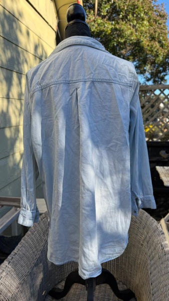 Lilit brand 3XL 18-22 light blue long sleeve button front surf shirt free post63617314369155114