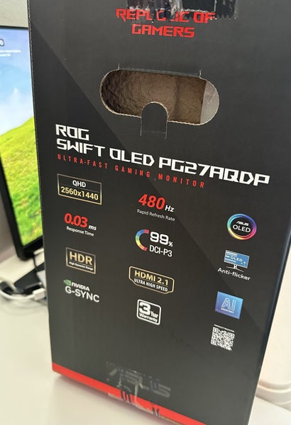 ASUS ROG Swift PG27AQDP 27" QHD 480Hz WOLED Gaming Monitor (Sealed)63617456076163112