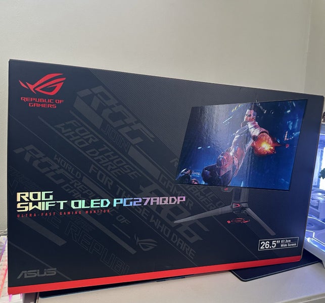 ASUS ROG Swift PG27AQDP 27" QHD 480Hz WOLED Gaming Monitor (Sealed)636174560761631121