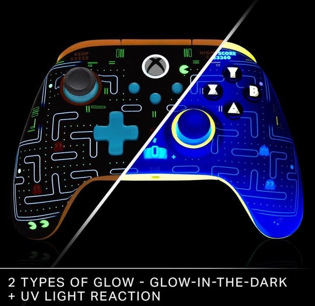 Controller XBOX PowerA Pac Man Wireless Compettion Grade Componets Fox XBOX X|S63617621425155113