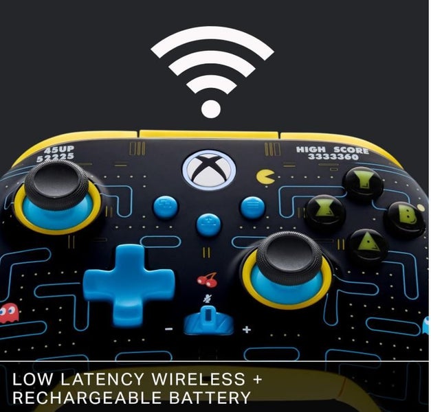 Controller XBOX PowerA Pac Man Wireless Compettion Grade Componets Fox XBOX X|S63617621425155114