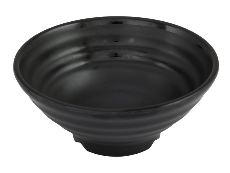 12.5cm Small Black Dipping Bowl - Melamine Serving Dish Carousel 1