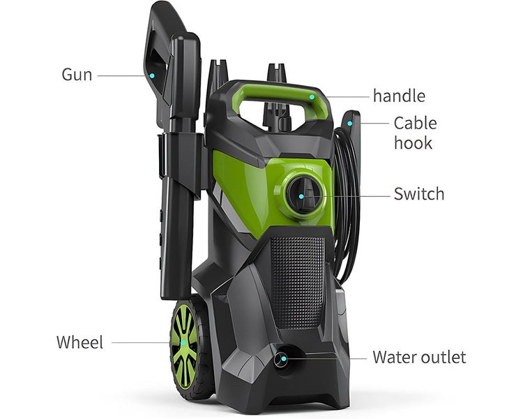 1800W Water blasters Electric - (NZ Clearance) Carousel 7