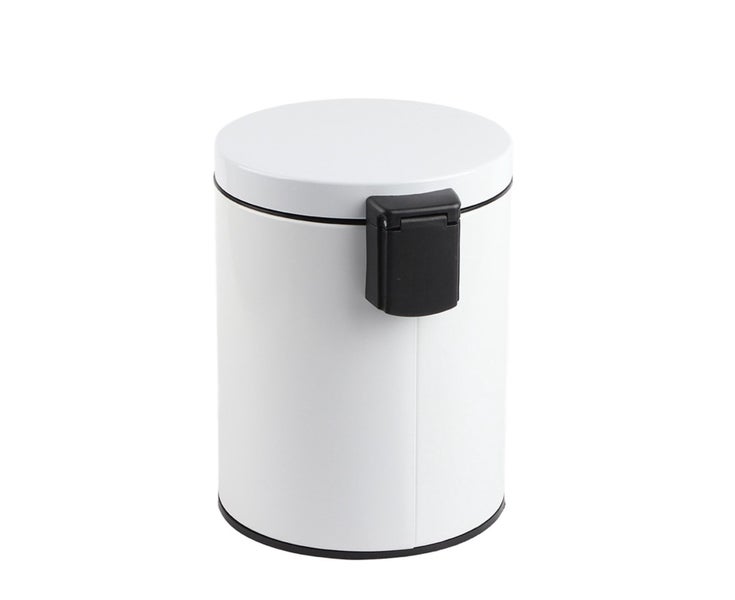 5L Stainless Steel Step Trash Can Garbage Container Bin with Lid for Bathroom Carousel 1