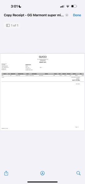 Gucci Marmont Mini Handbag63617315551234114